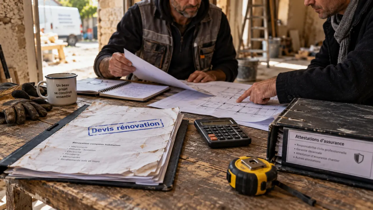 Societe de renovation : devis moins cher, chantier incomplet